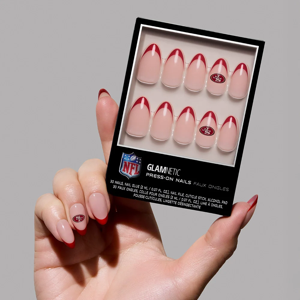 San Francisco 49ers Press-On Nail Set - Image 2